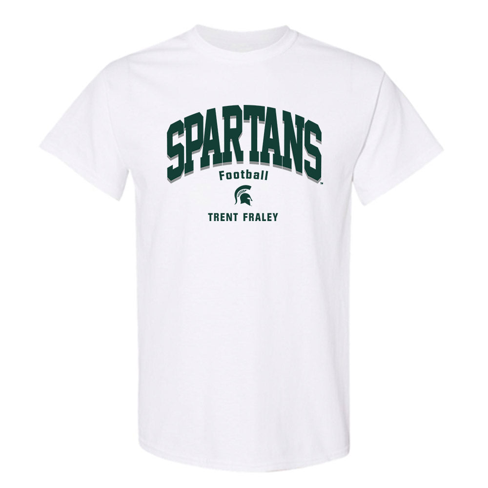 Michigan State - NCAA Football : Trent Fraley - Classic Fashion Shersey T-Shirt-0