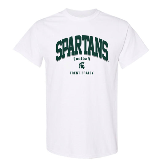 Michigan State - NCAA Football : Trent Fraley - Classic Fashion Shersey T-Shirt-0