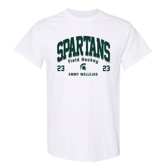 Michigan State - NCAA Women's Field Hockey : Emmy Wellejus - Classic Fashion Shersey T-Shirt-0
