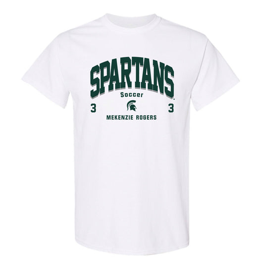 Michigan State - NCAA Women's Soccer : Mekenzie Rogers - Classic Fashion Shersey T-Shirt-0