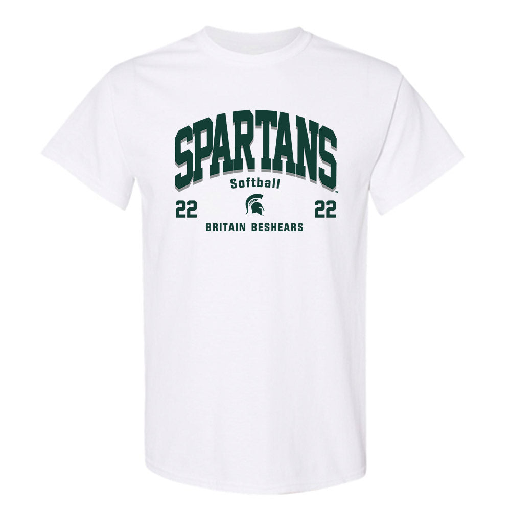 Michigan State - NCAA Softball : Britain Beshears - T-Shirt