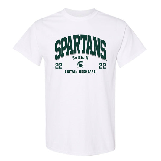 Michigan State - NCAA Softball : Britain Beshears - T-Shirt