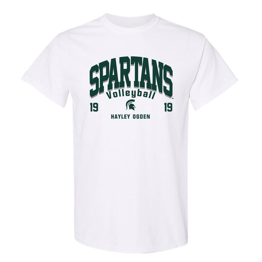 Michigan State - NCAA Women's Volleyball : Hayley Ogden - Classic Fashion Shersey T-Shirt-0