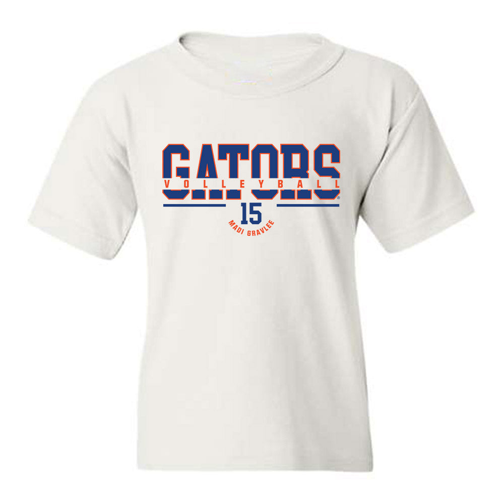 Florida - NCAA Women's Volleyball : Madi Gravlee - Youth T-Shirt