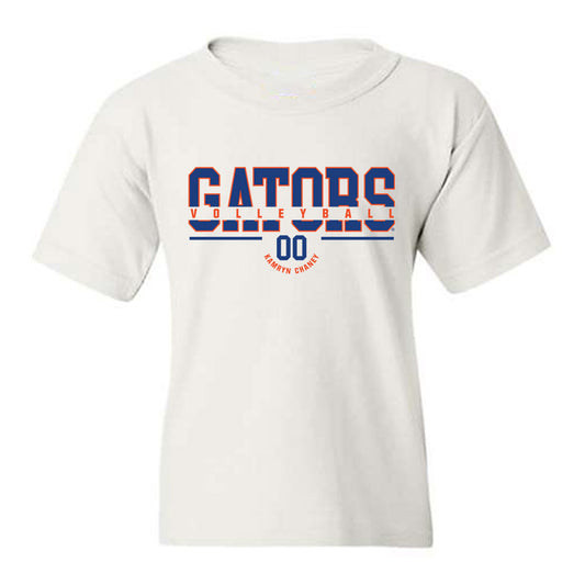 Florida - NCAA Women's Volleyball : Kamryn Chaney - Classic Fashion Shersey Youth T-Shirt-0