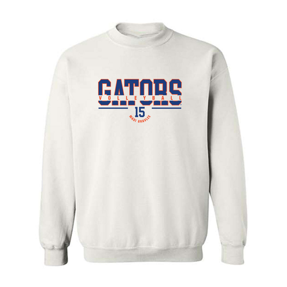 Florida - NCAA Women's Volleyball : Madi Gravlee - Crewneck Sweatshirt