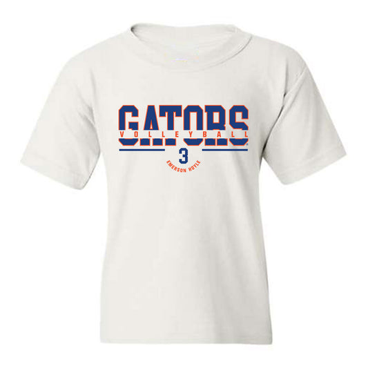 Florida - NCAA Women's Volleyball : Emerson Hoyle - Youth T-Shirt