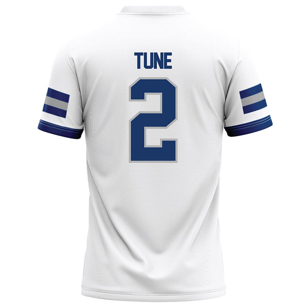 Drake - NCAA Football : Parker Tune - White Football Jersey-1