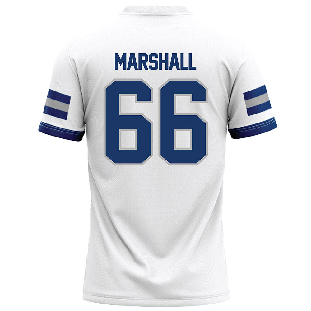 Drake - NCAA Football : Raymond Marshall - White Football Jersey-1