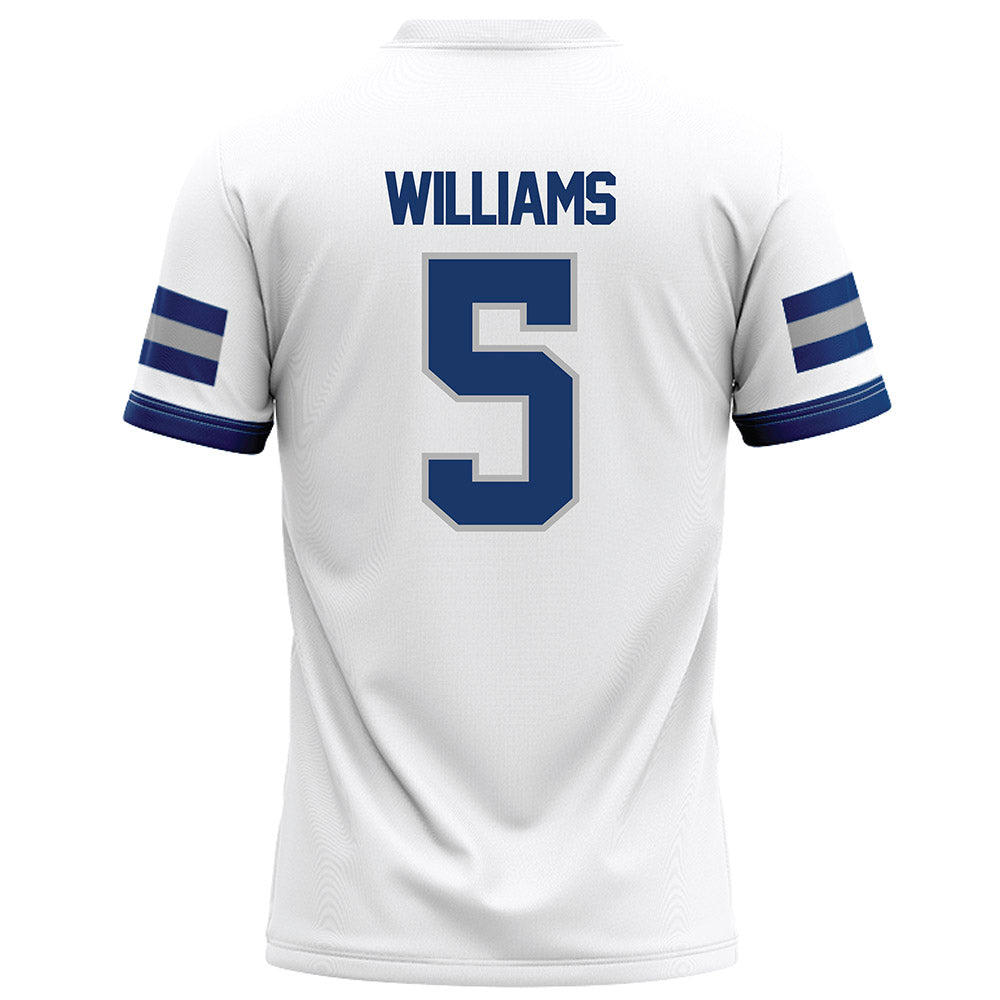 Drake - NCAA Football : Tommy Williams - White Football Jersey-1