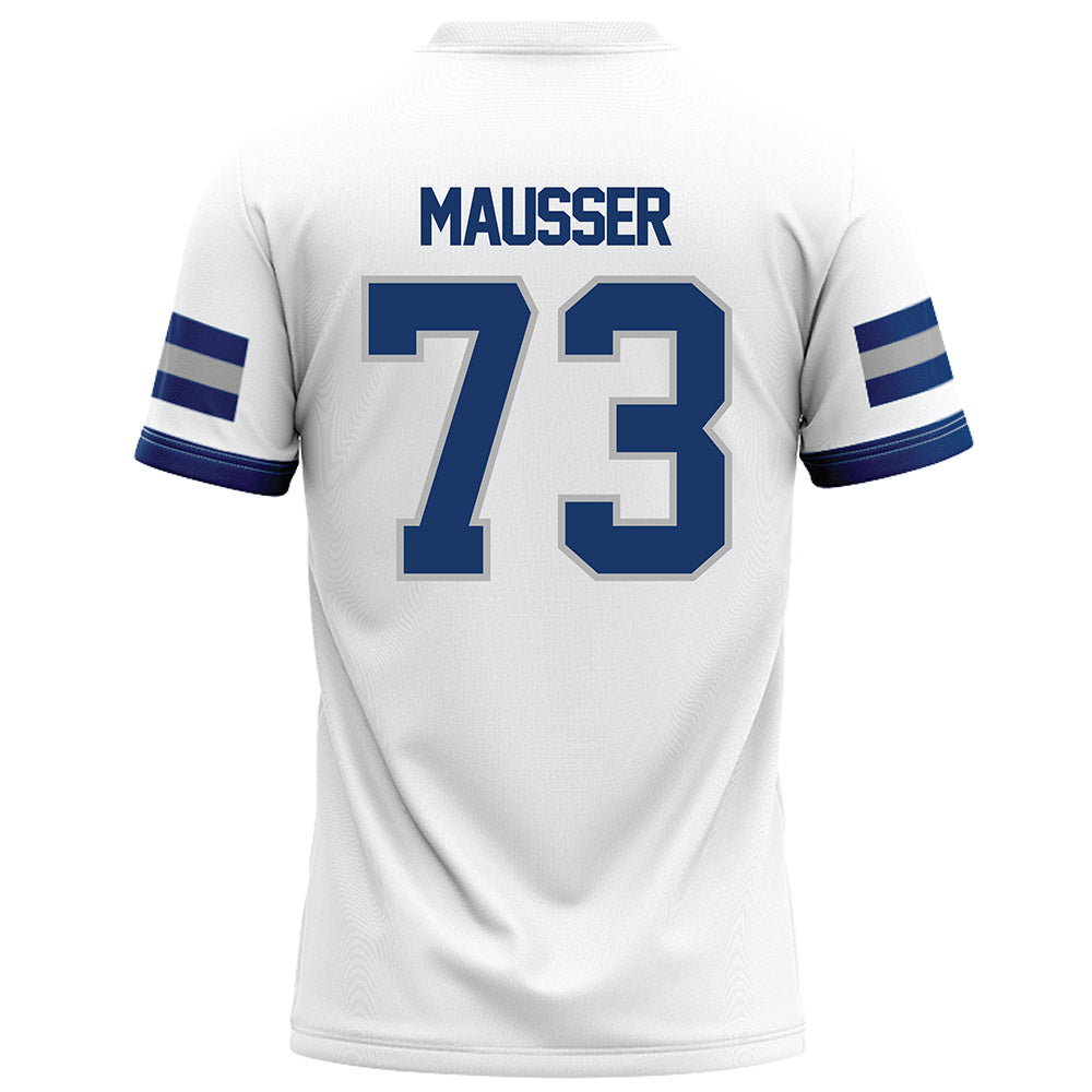 Drake - NCAA Football : Joe Mausser - White Football Jersey-1