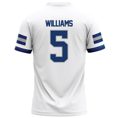Drake - NCAA Football : Tommy Williams - White Football Jersey-1