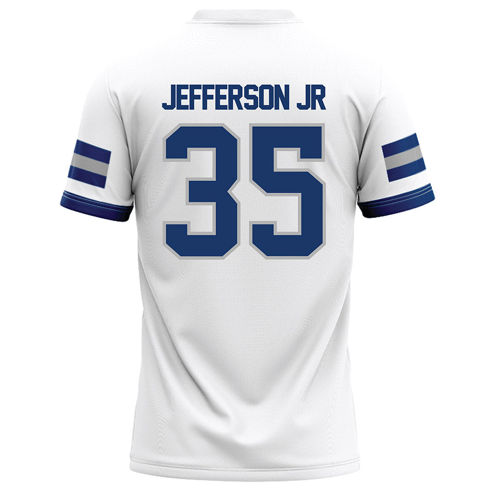Drake - NCAA Football : Michael Jefferson Jr - White Football Jersey-1