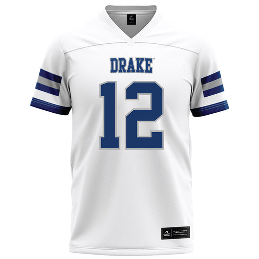 Drake - NCAA Football : Donovan Collins - White Football Jersey-0