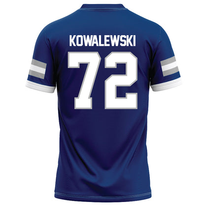 Drake - NCAA Football : William Kowalewski - Royal Football Jersey-1