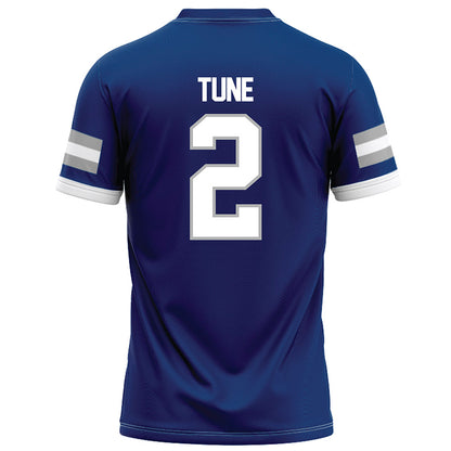 Drake - NCAA Football : Parker Tune - Royal Football Jersey-1