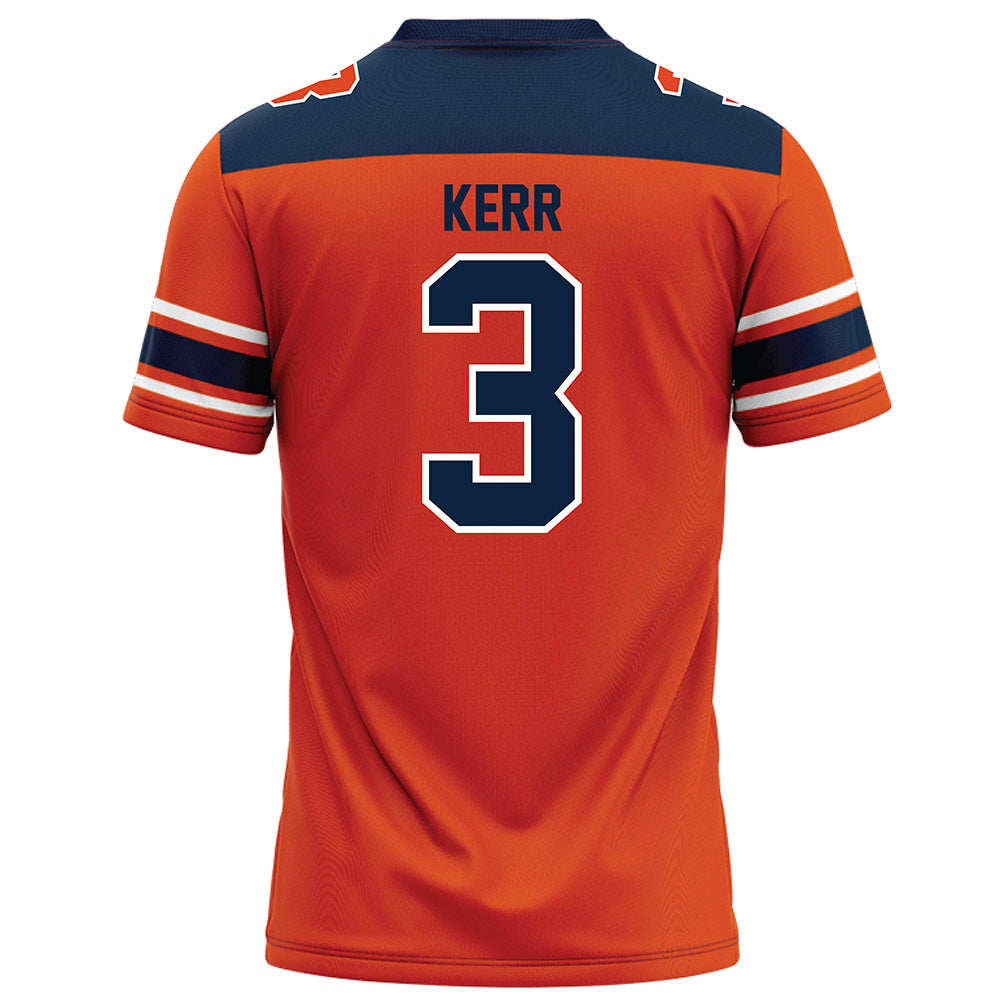 Syracuse - NCAA Football : Davien Kerr - Orange Football Jersey-1