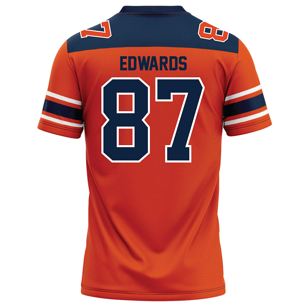 Syracuse - NCAA Football : Nate Edwards - Orange Football Jersey-1