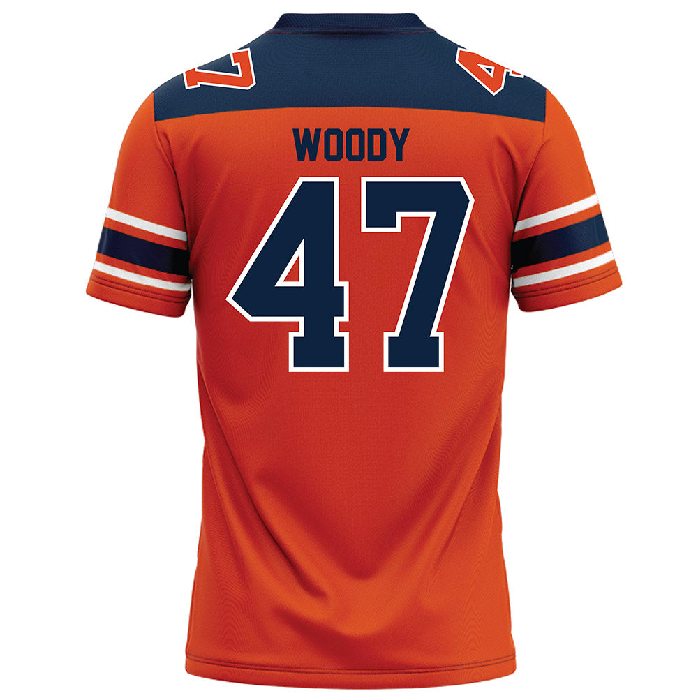 Syracuse - NCAA Football : Tripp Woody - Orange Football Jersey-1