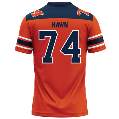 Syracuse - NCAA Football : Matt Hawn - Orange Football Jersey-1