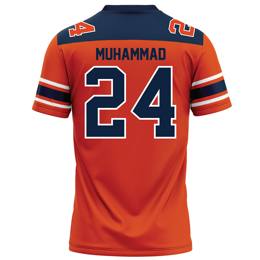 Syracuse - NCAA Football : Ibn-Wadu Muhammad - Orange Football Jersey-1