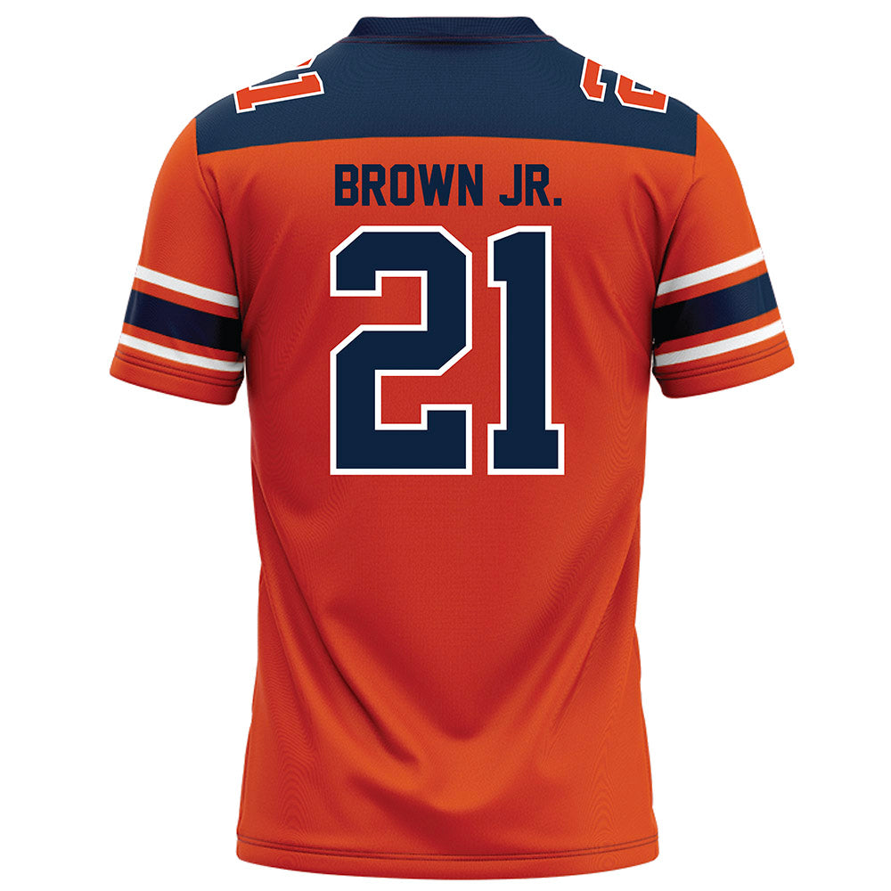 Syracuse - NCAA Football : Fran Brown Jr. - Orange Football Jersey-1