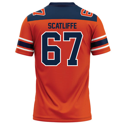 Syracuse - NCAA Football : D'Joni Scatliffe - Orange Football Jersey-1