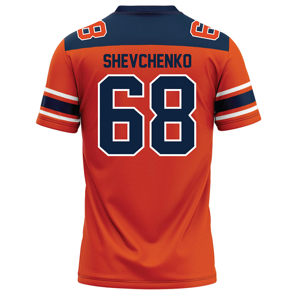 Syracuse - NCAA Football : Vito Shevchenko - Orange Football Jersey-1