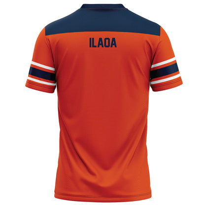 Syracuse - NCAA Football : Joshua Ilaoa - Orange Football Jersey-1