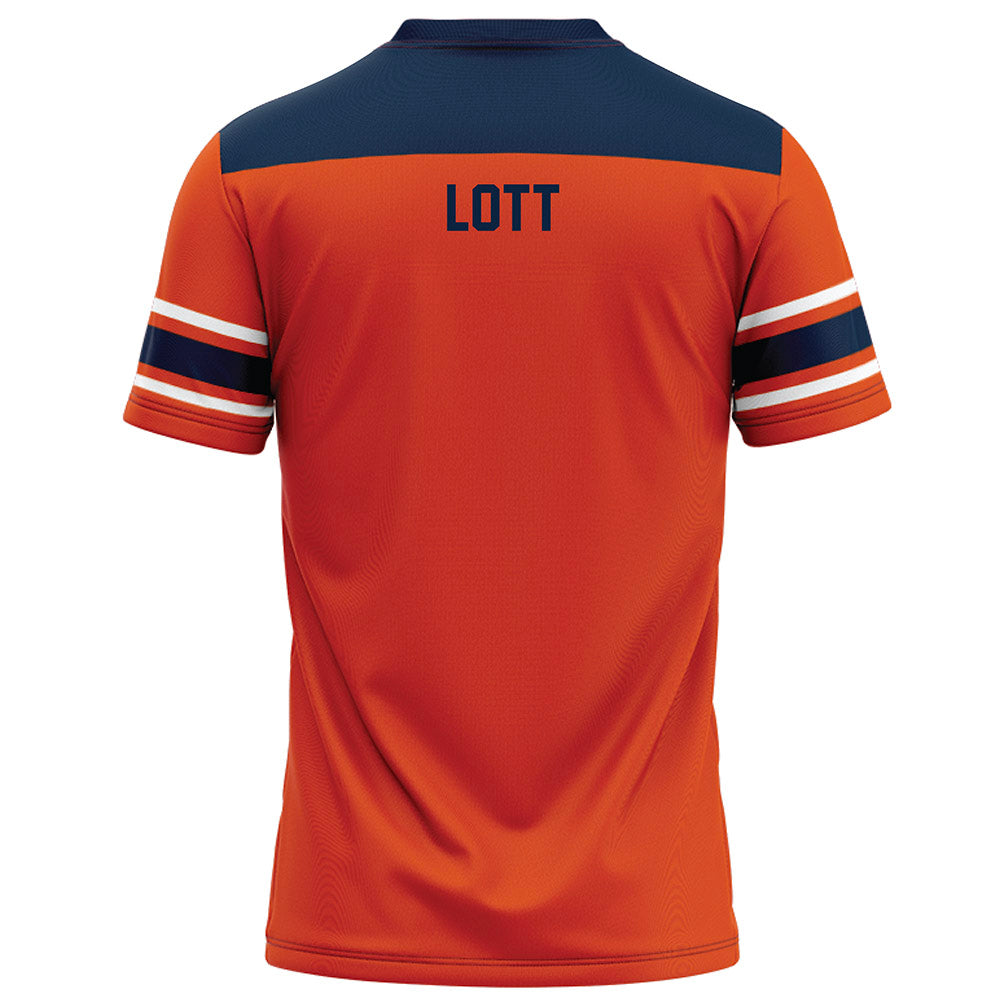 Syracuse - NCAA Football : Zaid Lott - Orange Football Jersey-1