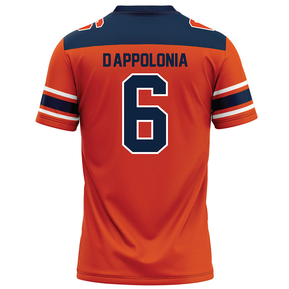 Syracuse - NCAA Football : Chris D'Appolonia - Orange Football Jersey-1