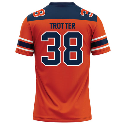 Syracuse - NCAA Football : James Trotter - Orange Football Jersey-1