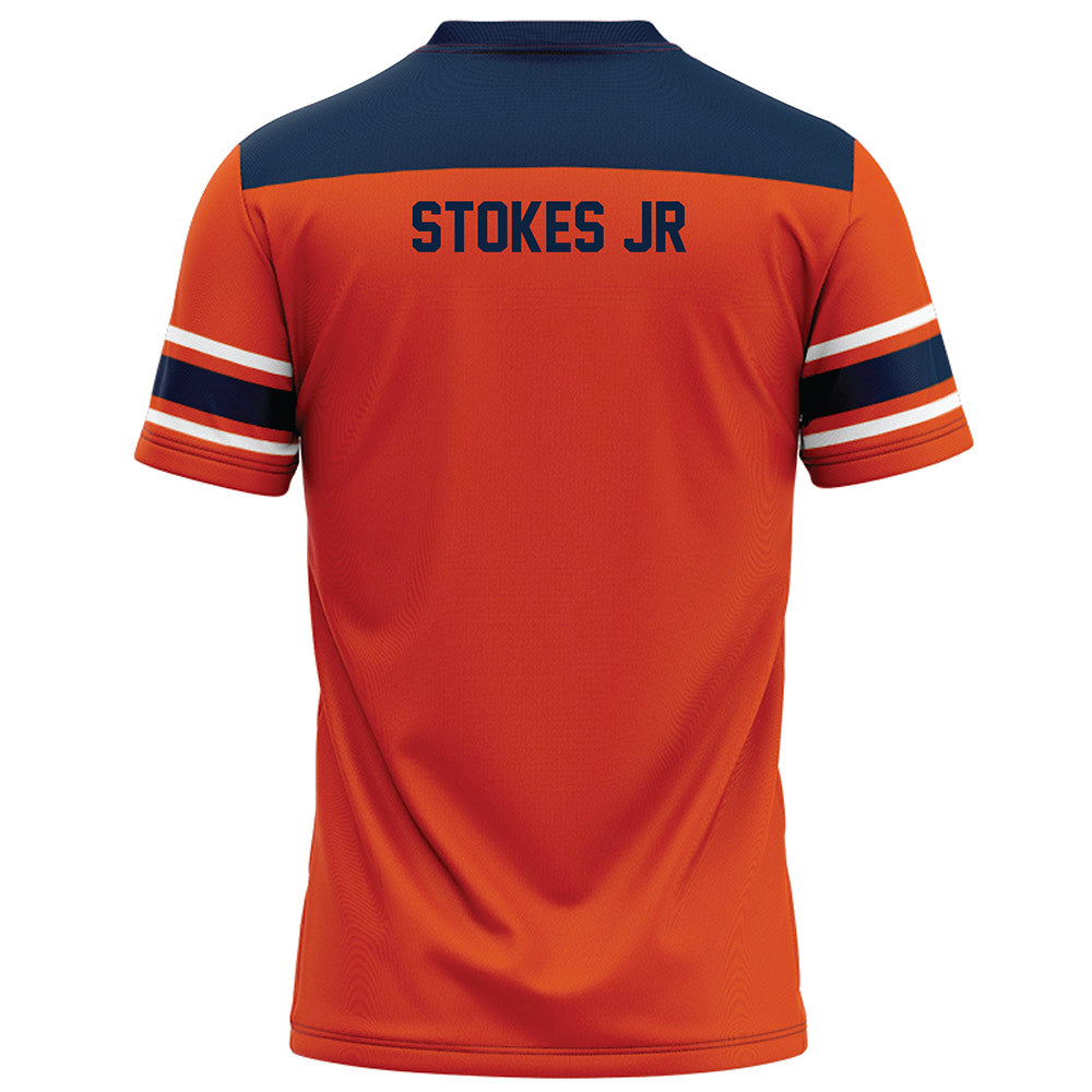 Syracuse - NCAA Football : Darnell Stokes Jr - Orange Football Jersey-1