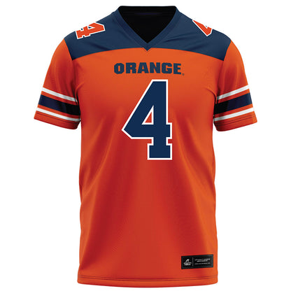 Syracuse - NCAA Football : Chase Geter - Orange Football Jersey-0
