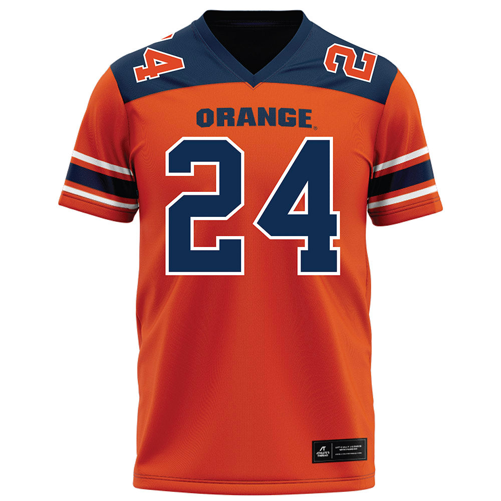 Syracuse - NCAA Football : Ibn-Wadu Muhammad - Orange Football Jersey-0