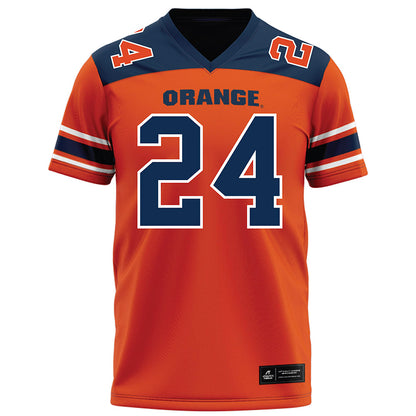 Syracuse - NCAA Football : Ibn-Wadu Muhammad - Orange Football Jersey-0