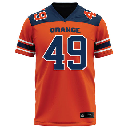 Syracuse - NCAA Football : Josh Kubala - Orange Football Jersey-0