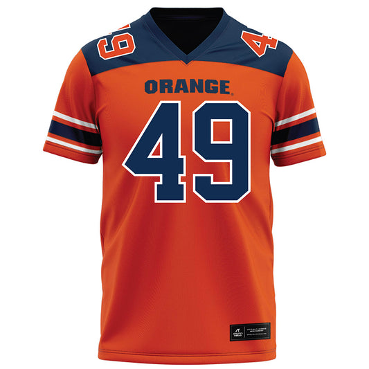 Syracuse - NCAA Football : Josh Kubala - Orange Football Jersey-0