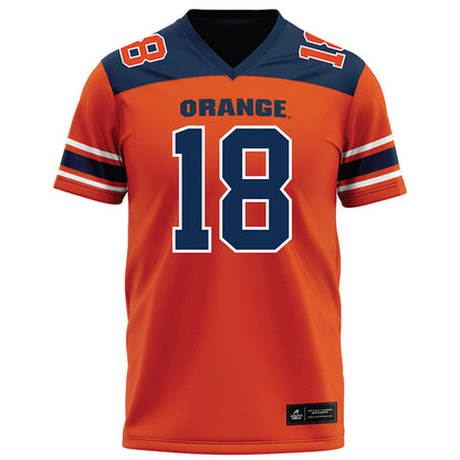 Syracuse - NCAA Football : David Omopariola - Orange Football Jersey