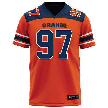 Syracuse - NCAA Football : Clark Calloway - Orange Football Jersey-0