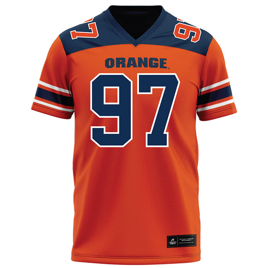 Syracuse - NCAA Football : Clark Calloway - Orange Football Jersey-0