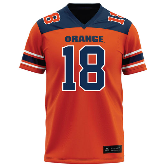 Syracuse - NCAA Football : Oluwademilade (David) Omopariola - Orange Football Jersey-0