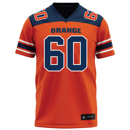 Syracuse - NCAA Football : Naquil Betrand - Orange Football Jersey-0