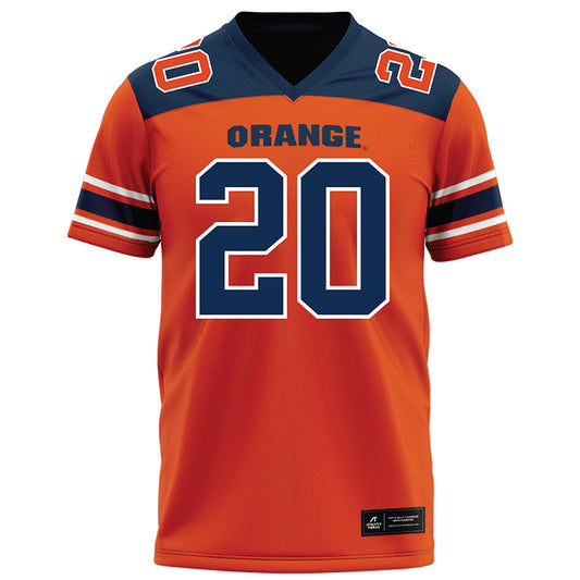 Syracuse - NCAA Football : Tylik Hill - Orange Football Jersey-0