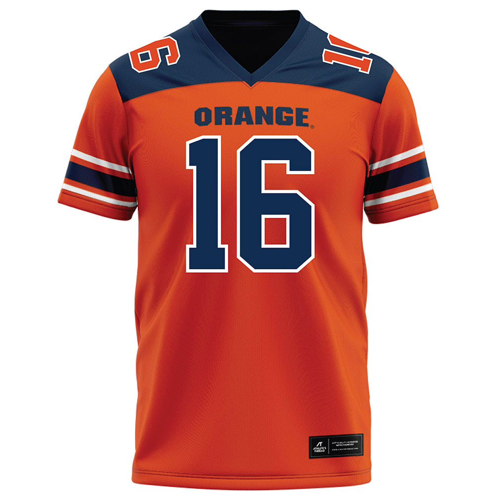 Syracuse - NCAA Football : Chris Peal - Orange Football Jersey-0