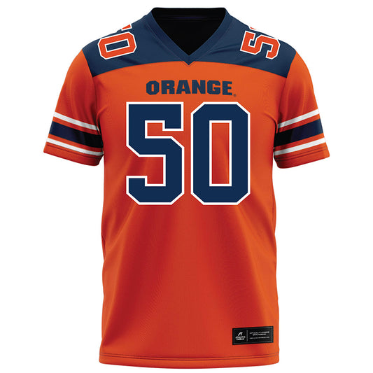 Syracuse - NCAA Football : Kahlil Stewart - Orange Football Jersey-0