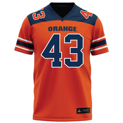 Syracuse - NCAA Football : Garvin St. John - Orange Football Jersey