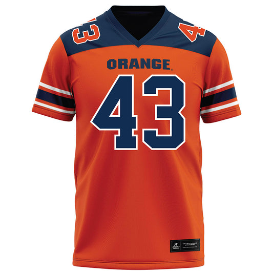 Syracuse - NCAA Football : Garvin St. John - Orange Football Jersey