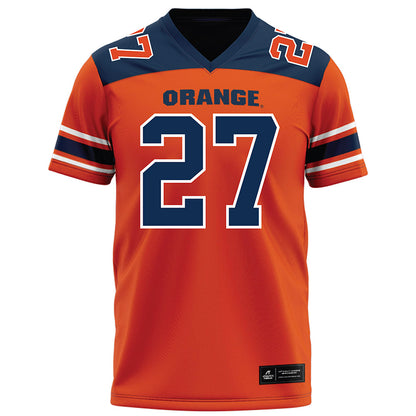 Syracuse - NCAA Football : Javon Lawrence - Orange Football Jersey-0