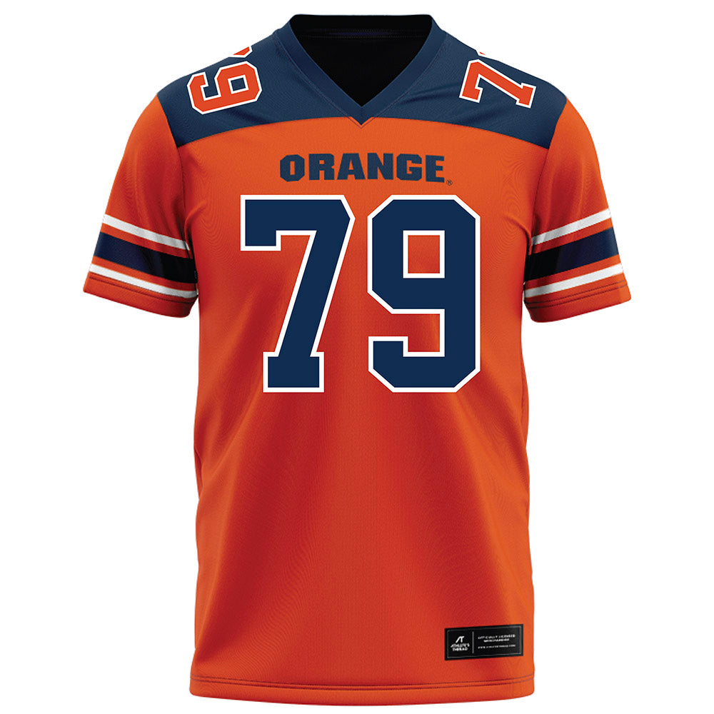 Syracuse - NCAA Football : Travis Brown-Miller - Orange Football Jersey-0